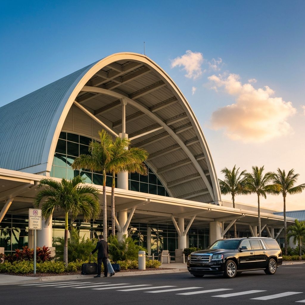 Southwest Florida International Airport RSW luxury black car service