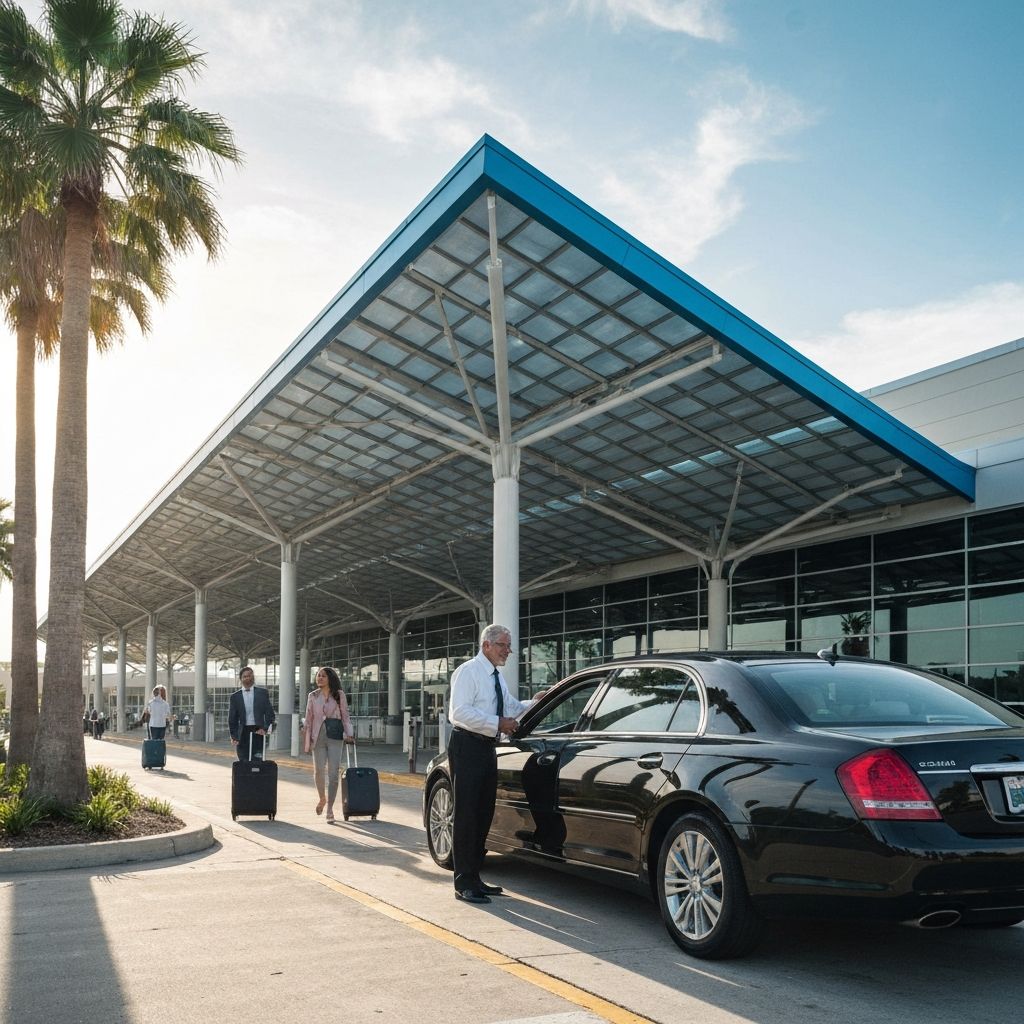 Florida airport car service and limo transfers