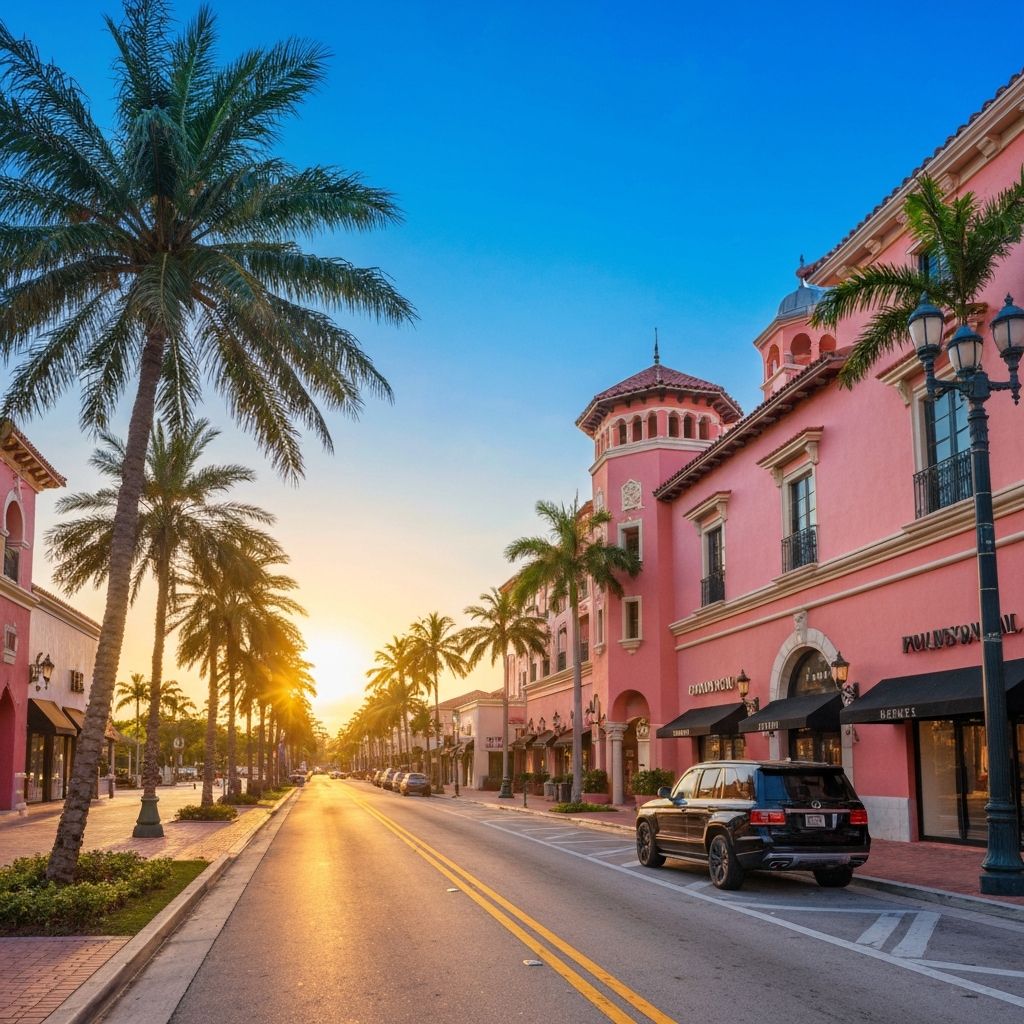 Boca Raton Florida luxury area - BlackRide car service