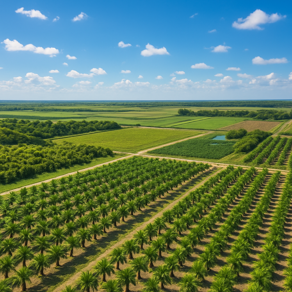 Homestead Florida agricultural fields near the Everglades and Florida Keys - BlackRide luxury car service