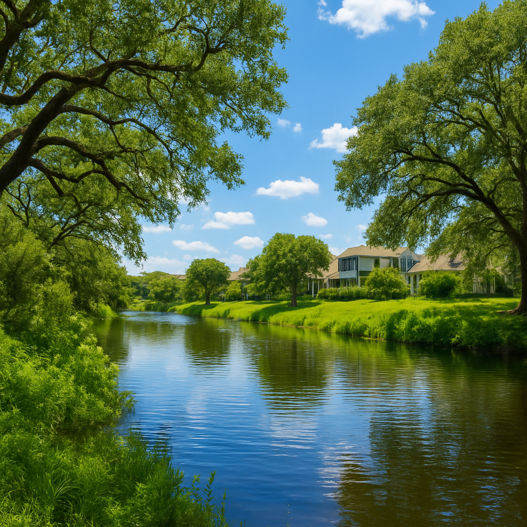 Lithia Florida Alafia River and FishHawk community greenery in southeastern Hillsborough County - BlackRide luxury car service