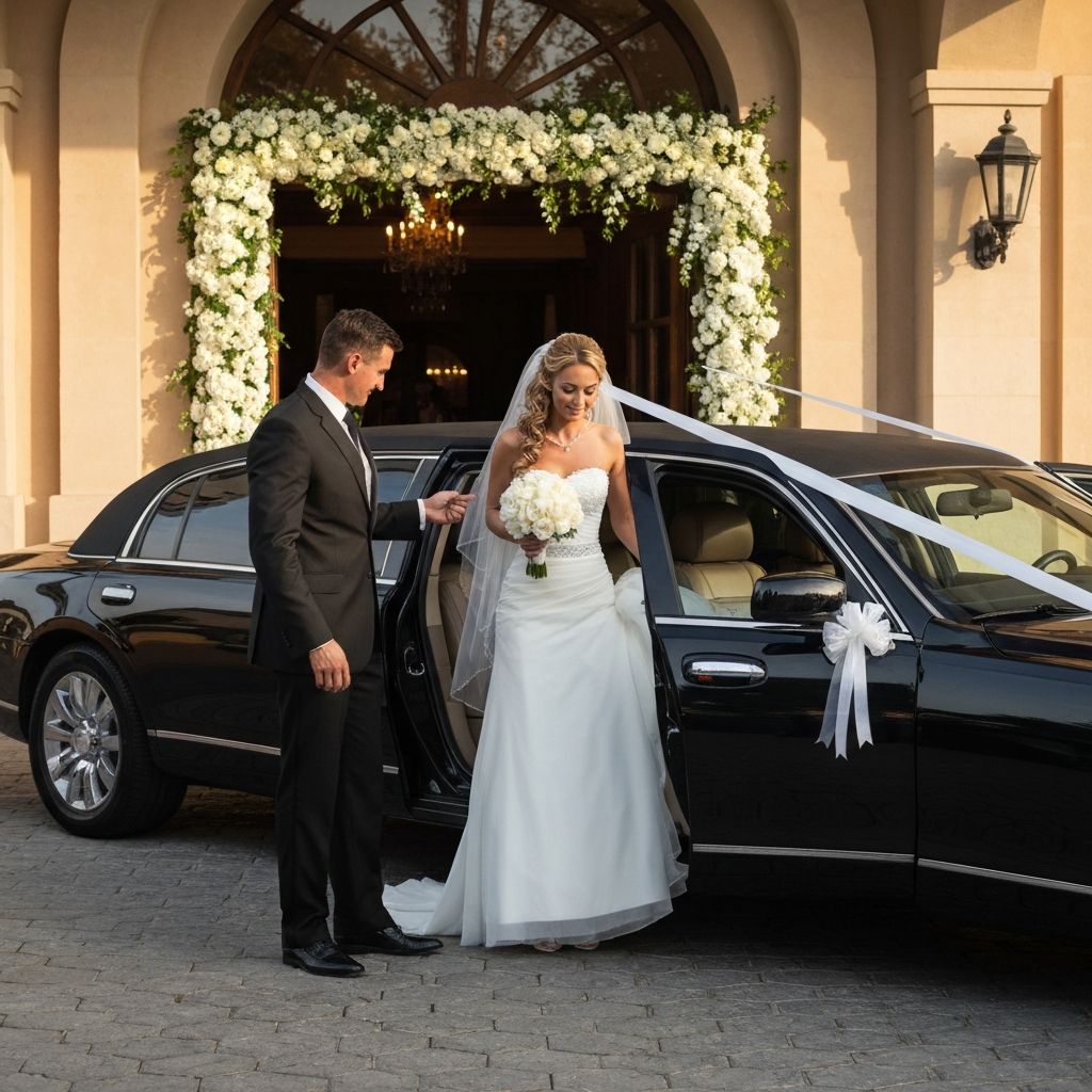 Luxury wedding limousine and bridal car service in Florida